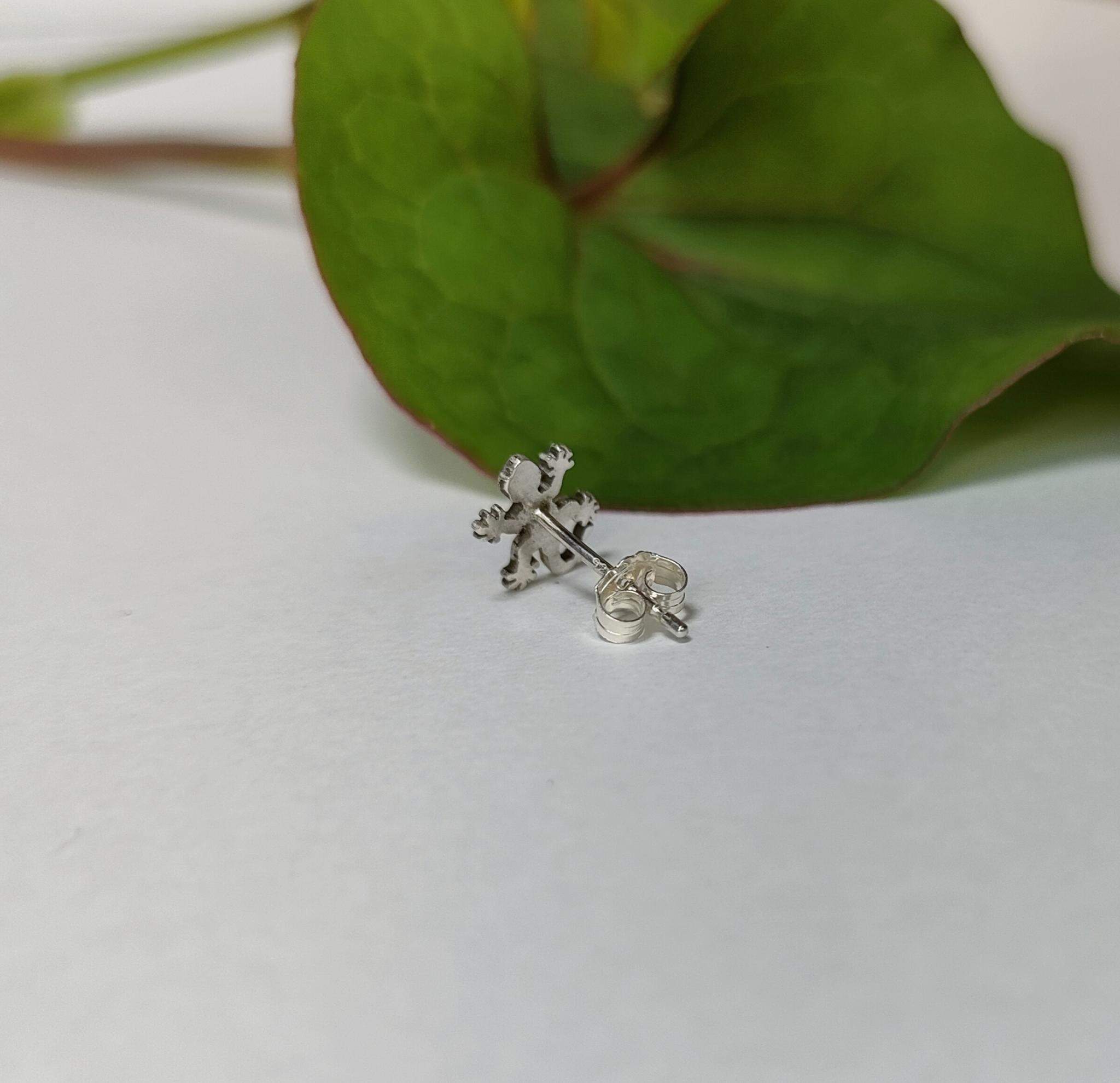 ちいさなヤモリピアス【片耳】 | 2枚目