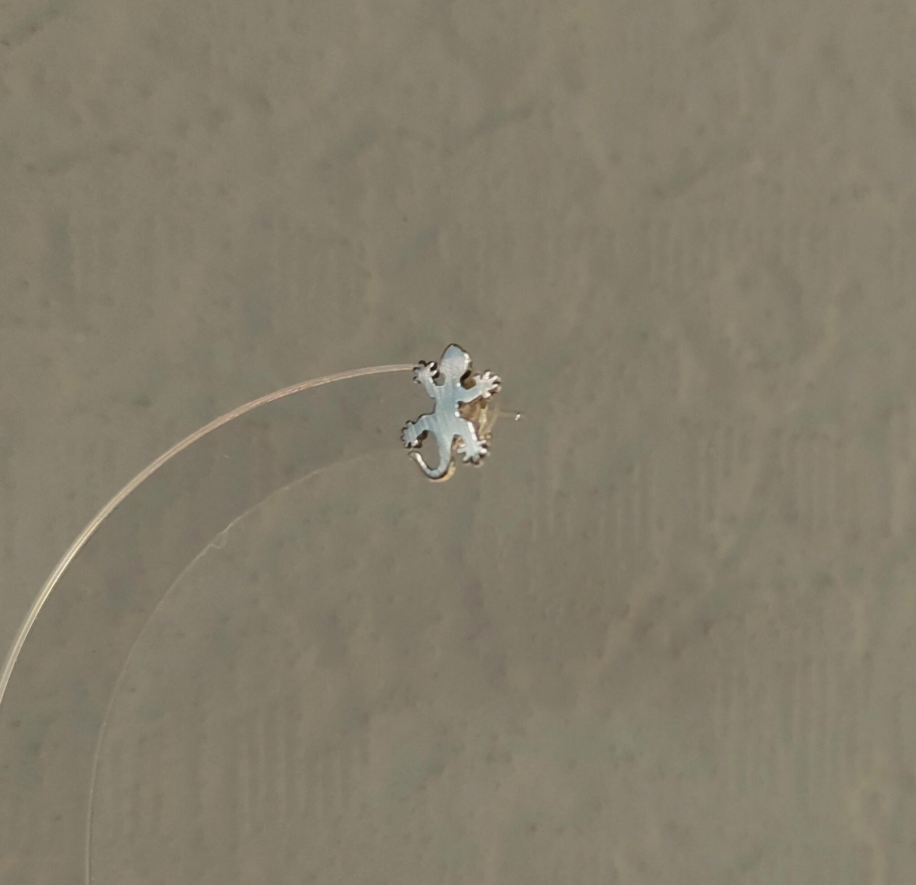 ちいさなヤモリピアス【片耳】 | 4枚目