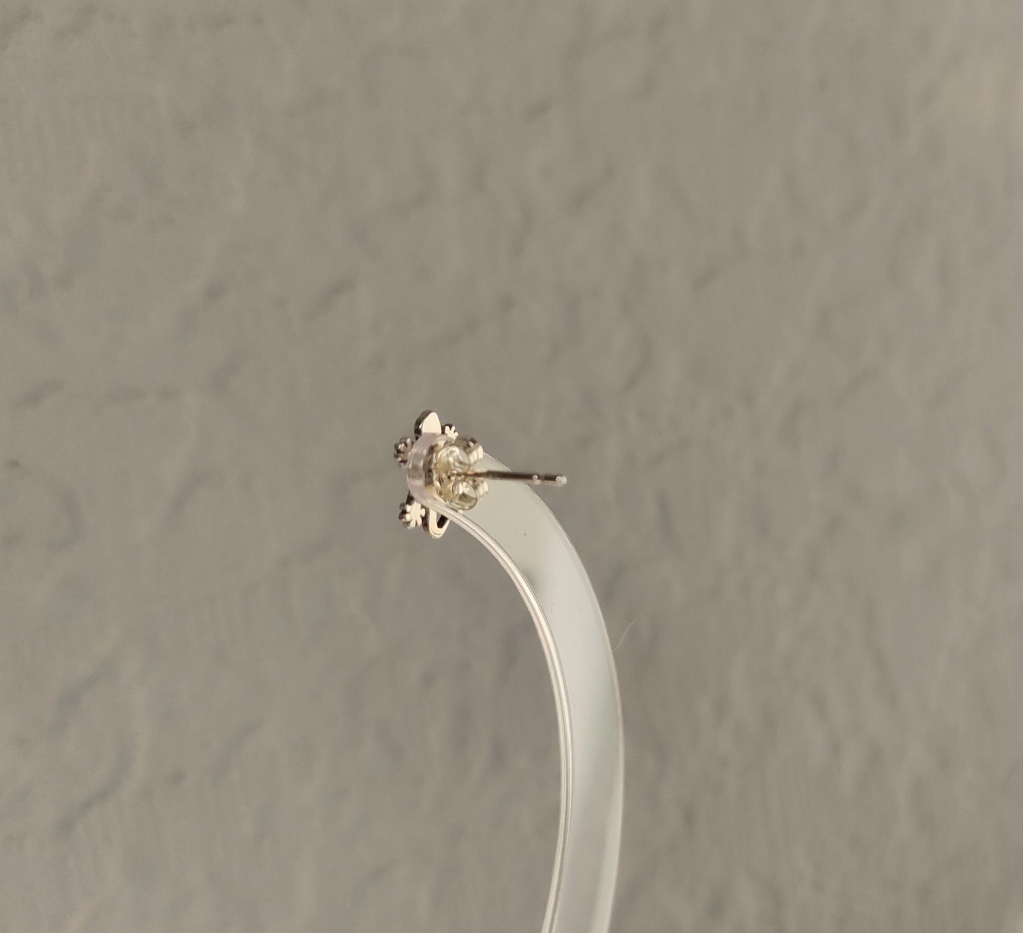 ちいさなヤモリピアス【片耳】 | 5枚目