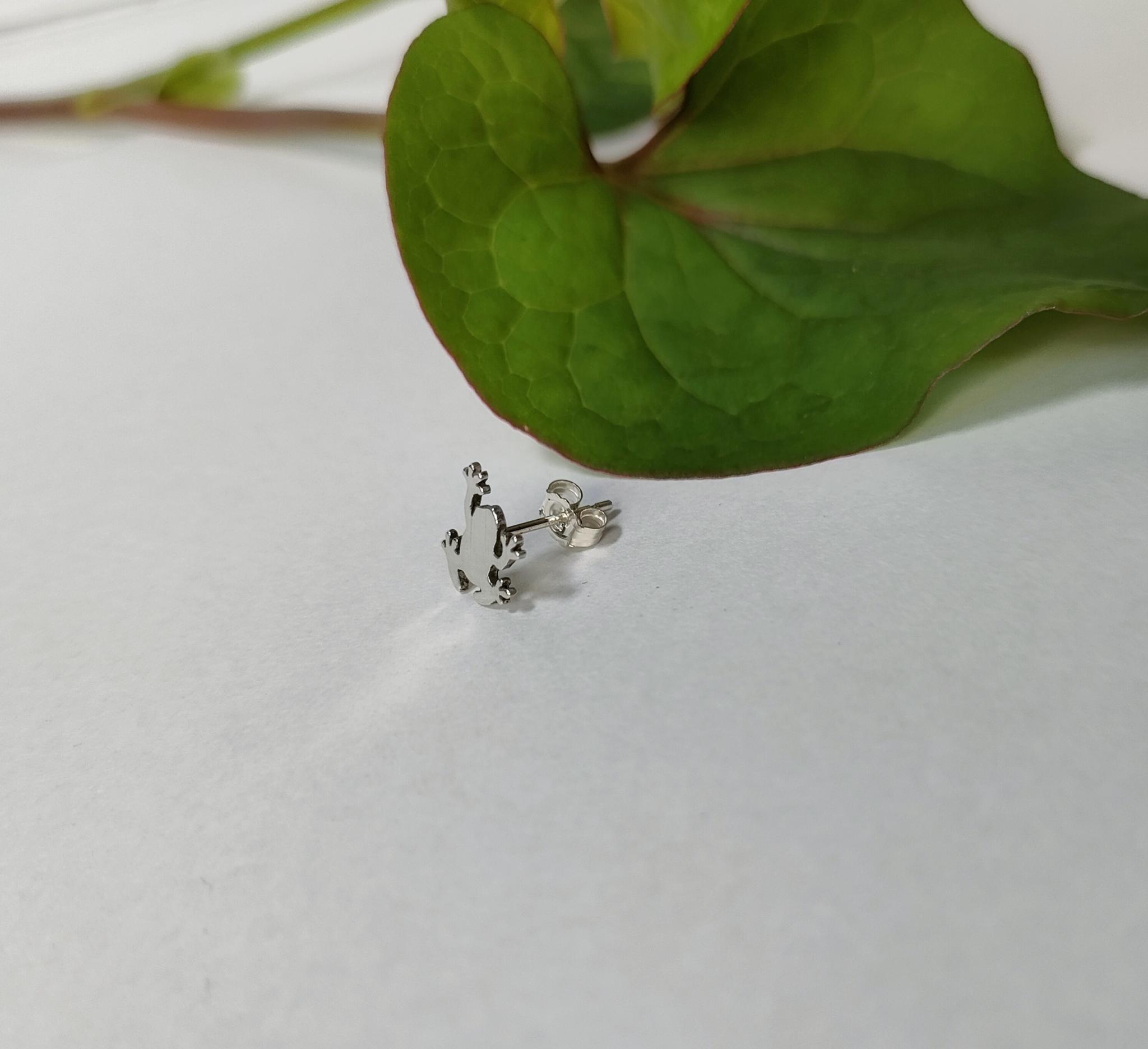 ちいさなカエルピアス【片耳】 | 2枚目