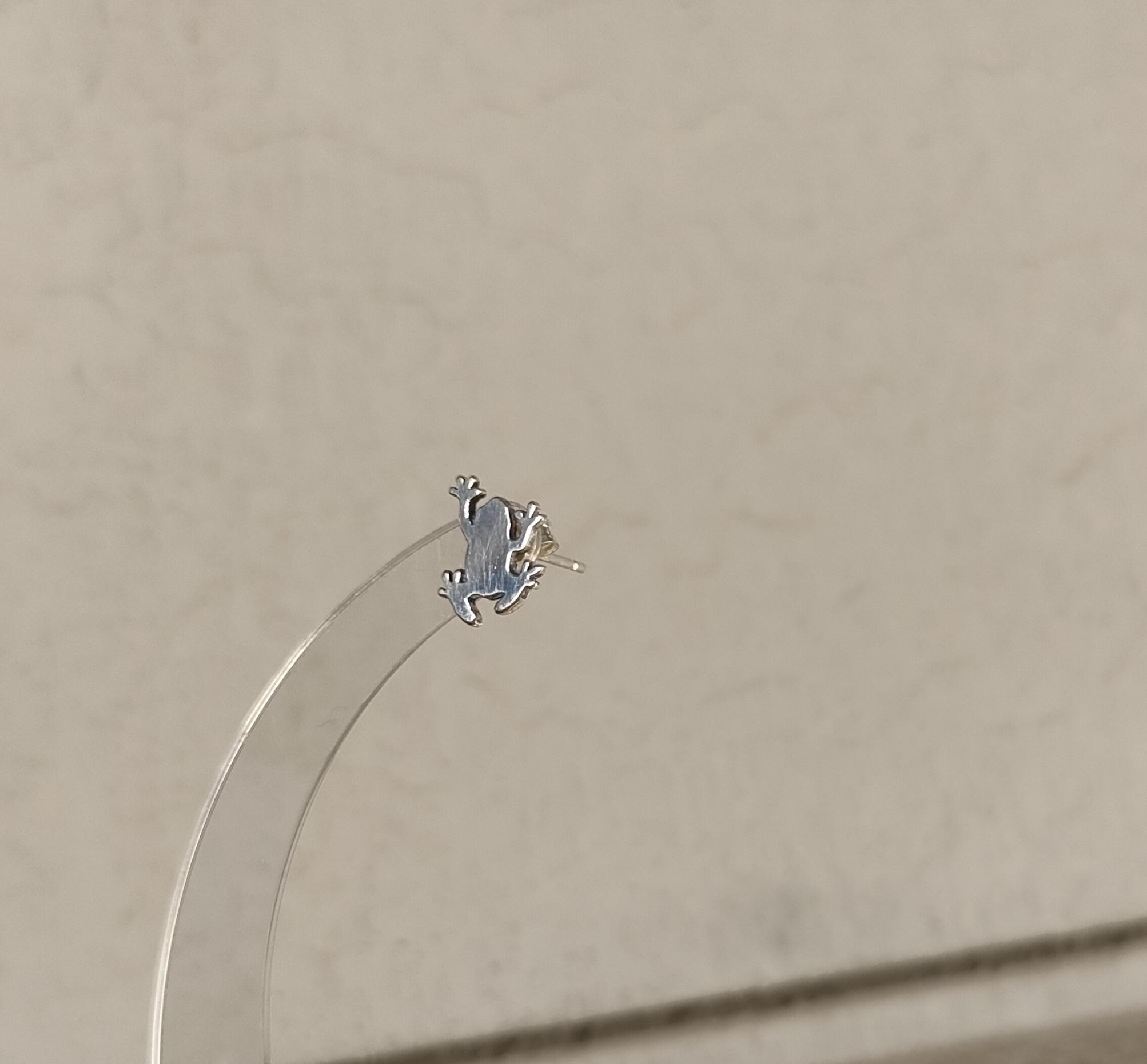 ちいさなカエルピアス【片耳】 | 4枚目